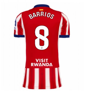 Atletico Madrid Pablo Barrios #8 Hjemmebanetrøje Dame 2026-27 Kortærmet